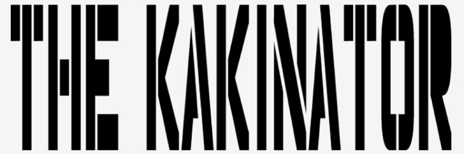 The Kakinator stylized wordmark